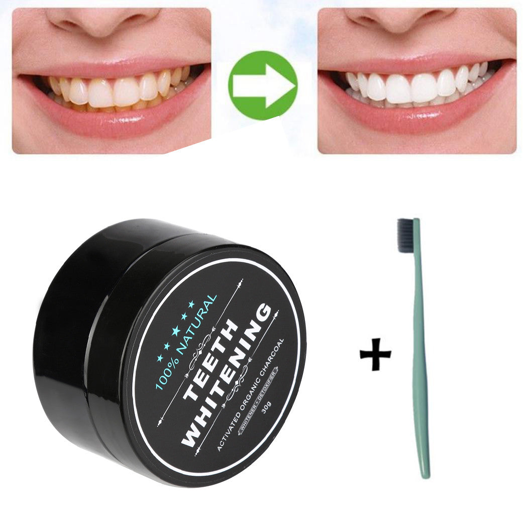 Organic Teeth Whitening Charcoal Toothpaste - KelSell